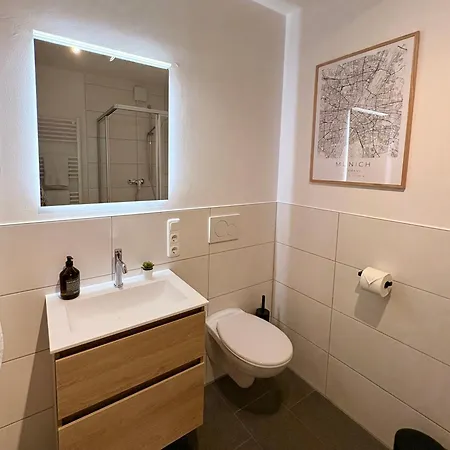 Cozy With Kitchen And Open Living Apartmán Mnichov